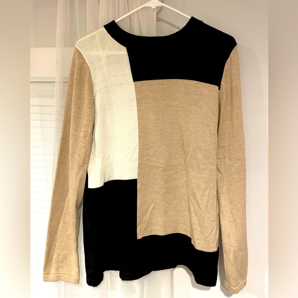 CALVIN KLEIN Color block Sweater
